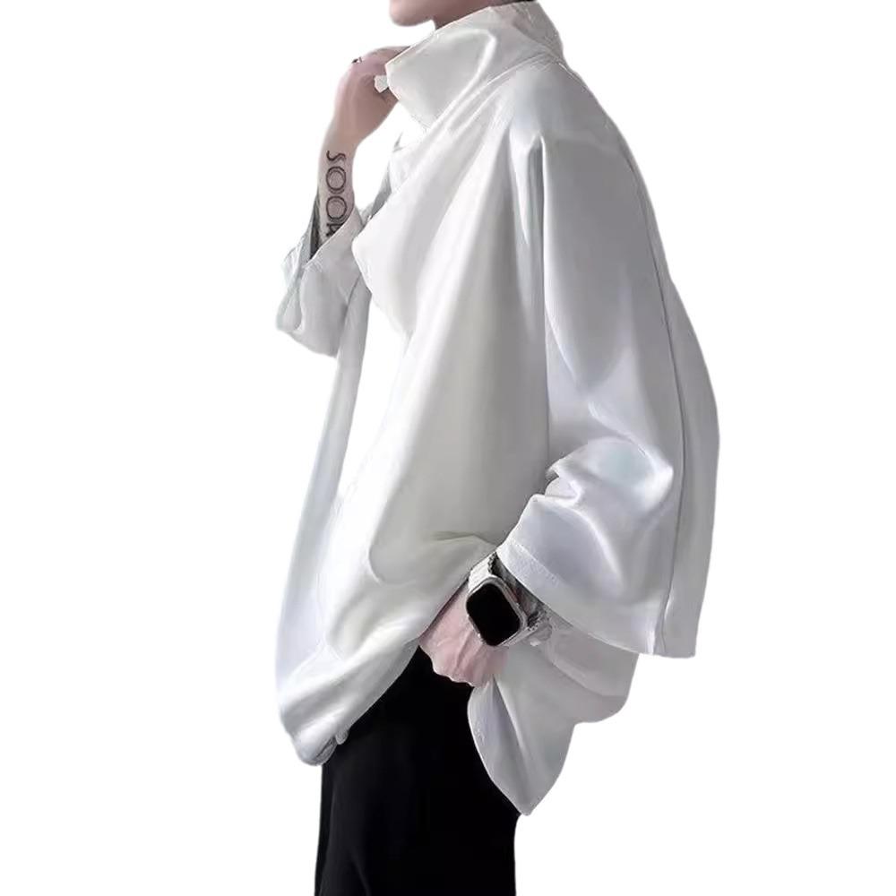 Черная мужская одежда Harajuku Techwear Стильная готическая панк-хип-хоп уличная одежда Креативные мужские футболки Японская аниме-одежда