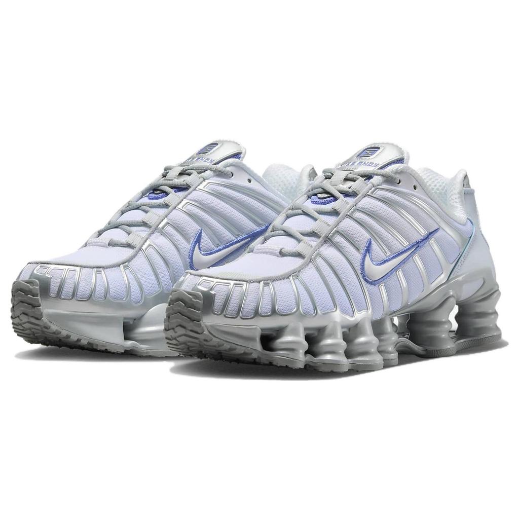 Nike Shox TL Metallic Platinum Blue Tint Женские кроссовки Polar White FQ2775-001