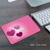 210*260*3mm Mouse Pad Non-Slip Office Tables Desk Mat Oil Painting Style Mouse Carpet Rubber Base Desktop Pad