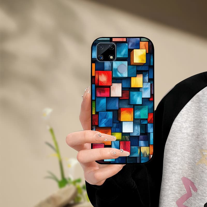 Silicone Phone Case For Realme C25s C25 Cover Painted Soft For Realme C25 C25S C21 C21Y C25Y Phone Case RealmeC25s C 25 s Funda