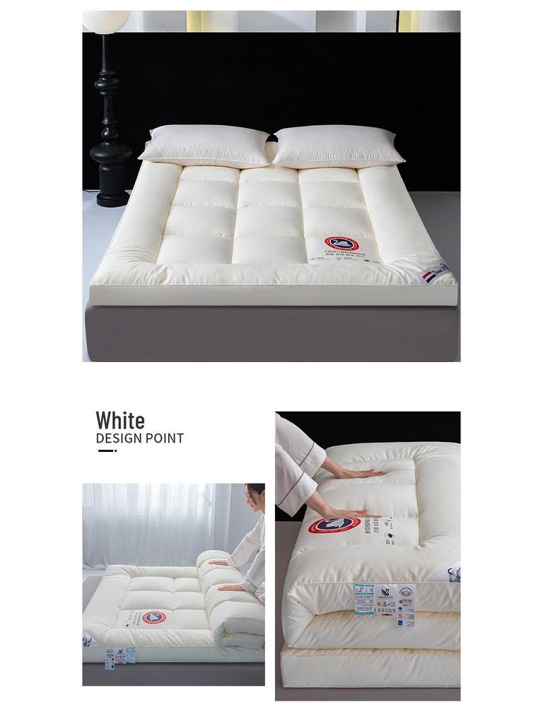 Матрасный топпер класса А с 3D-наполнением из пуха и пера для общежитий, отелей и гостевых домов