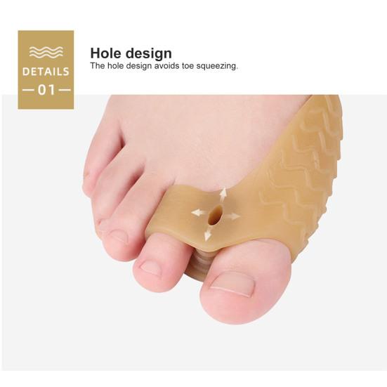 Yousheng 1 пара разделителей для пальцев ног дышащие высокоэластичные мягкие разделители-корректоры для ухода за ногами