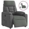 VidaXL Electric Recliner Dark Grey Fabric 3303013