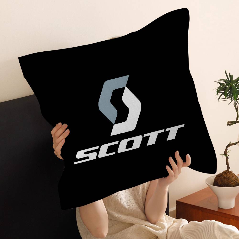 Scott Bike Cushion Cover Polyester Sofa Cushions Decorative Throw Pillows Home Decoration Pillowcover