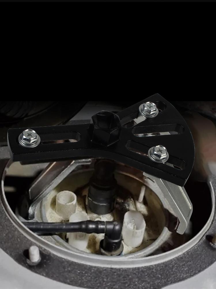 Регулируемый инструмент для фиксации топливного насоса Инструмент для снятия топливного насоса Ключ для крышки топливного бака Комплект для ремонта топливного бака