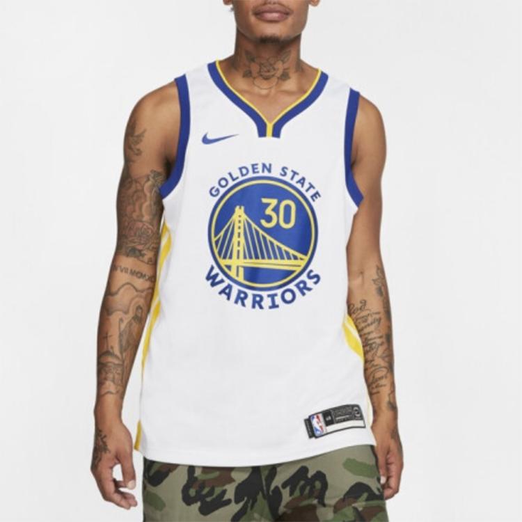 Nike Женская майка X NBA Golden State Warriors Association "/Желтый/Синий" AV4945-101
