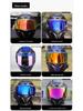 K5PLUS SOMAN Motorcycle Helmet Visor with Anti-Fog Film & Sunshade for K1/K5/K3SV