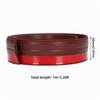 2pcs Brown Door Draft Stopper TPE Weather Stripping Seal Durable Door Sealing Strip  Exterior Doors