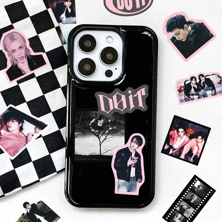 New 50pcs Stray Kidd Skzoo Pop Music Group Stray Kidd Do It New Album Ipad Water Cup Graffiti Decorative Sticker Gift Spot