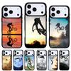 Чехол для телефона BMX Велосипед Экстремальный спорт для iPhone 17 16 15 14 13 Pro Max Задняя крышка для 12 11 Pro Coque