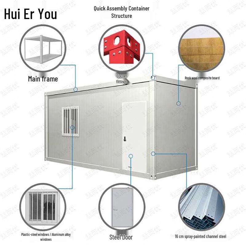 Huieryou Detachable Color Steel Mobile Container House