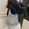 New Large-capacity Tote Bag Niche Design Gypsy Shoulder Bag Trendy Sequined Handbag