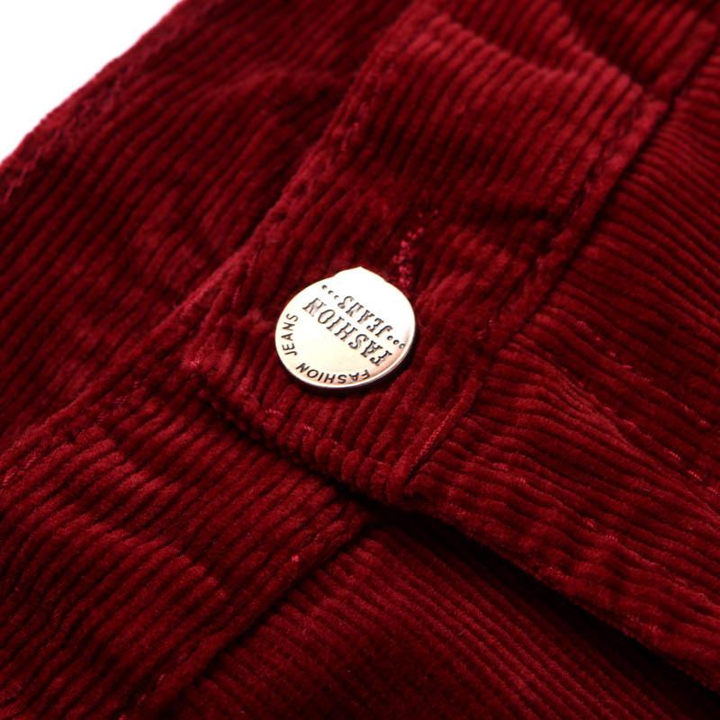 Мужские повседневные расклешенные брюки большого размера из вельвета