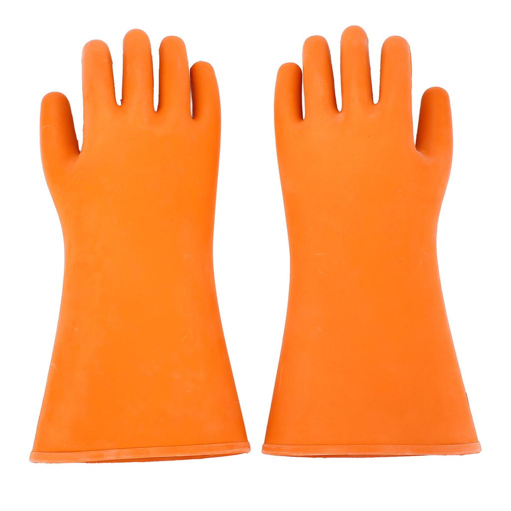 1 пара перчаток с высоким напряжением, резиновые, устойчивые к порезам, водонепроницаемые, 20000 В, 12 кВ, электрик