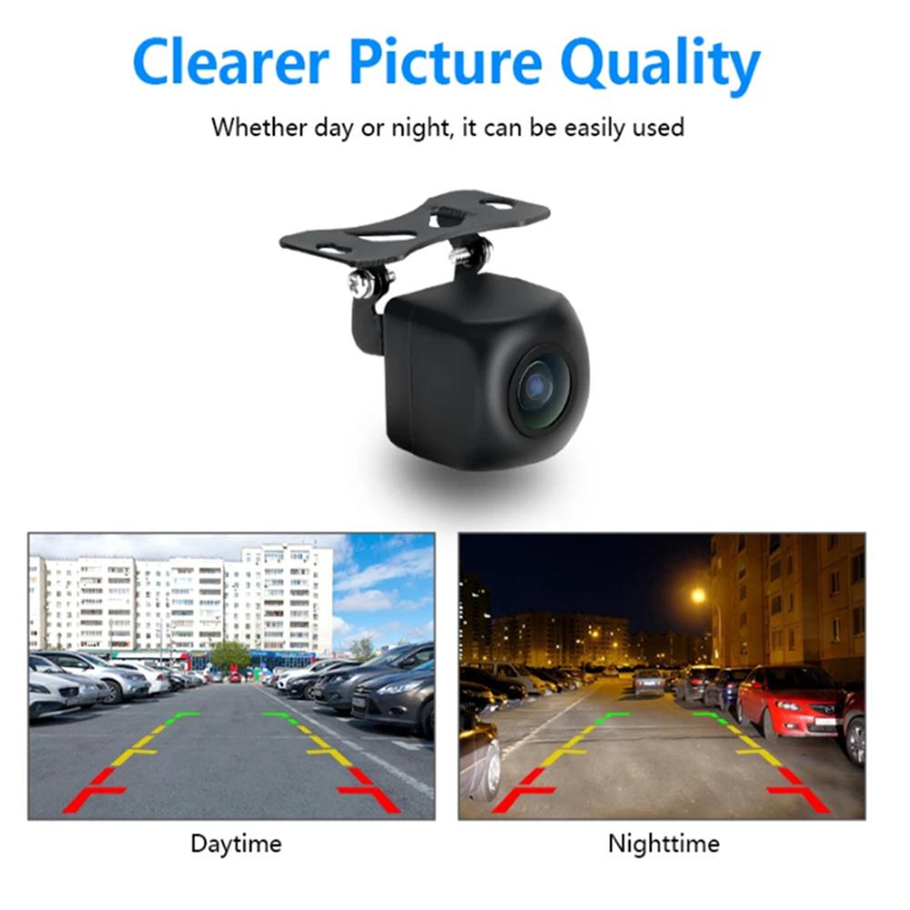 Автомобильная камера заднего вида с ночным видением, резервная камера заднего вида, водонепроницаемая камера заднего вида для автоаудио, автомобильного монитора, AV-порта