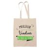 Tote bag - PLANETEE - Tote bag / Sac cabas - Coton naturel - Imprimé en France - Motif « Vendeur meilleur de tous les temps »
