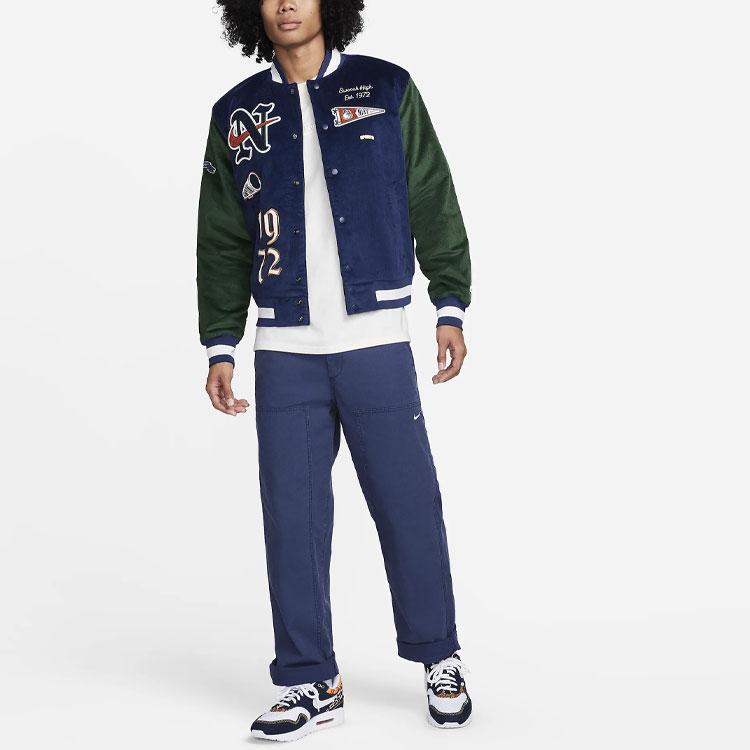 Nike Спортивные куртки и пальто Мужские Морской синий FQ6159-410