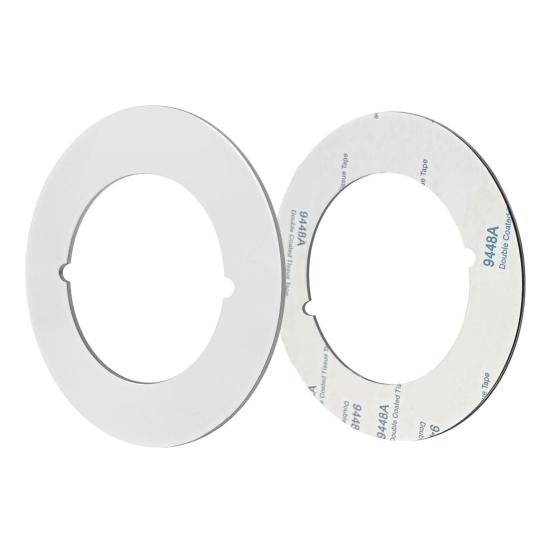 1/2 шт. круглые дверные ручки пластины самоклеящиеся устойчивые к царапинам простая установка дверная ручка крышка