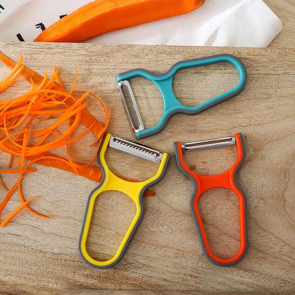 3Pcs Vegetable Peeler Set Potato Slicer Cabbage Grater Fruit Peeler Fruit Carrot Cutter Home Kitchen Peeling Tools