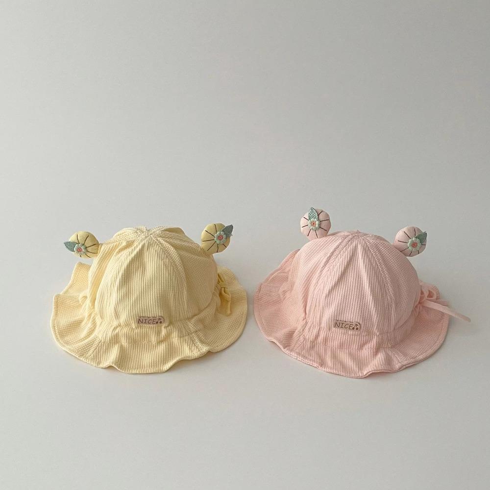 Outdoor Baby Bucket Hats UV Protection Infant Caps Fashion Panama Fisherman Caps Boy Girl