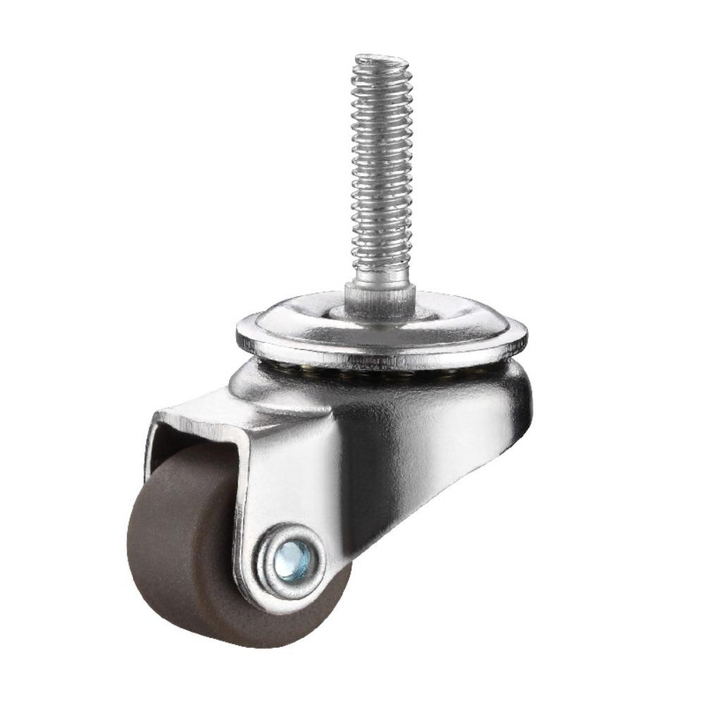 4 шт. Колесики для ящиков для хранения своими руками, маленькие поворотные колеса 0,5 дюйма, мебельные колеса, мини-колесики, для бытовой техники