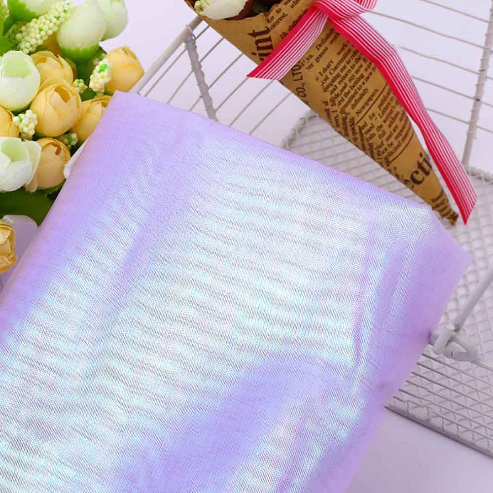 100X150 СМ Радужная Тюлевая Скатерть С Красочной Простой Пряжей Яркая Шелковистая Ткань Для Костюмов Свадьба Русалка День Рождения Украшения Поставки