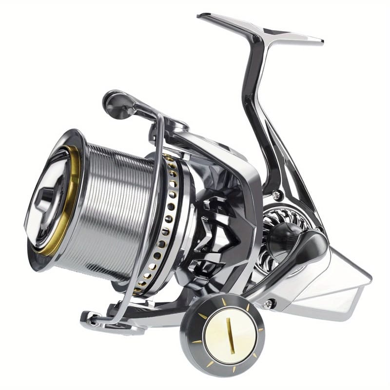 High-quality Spinning Reel  Large-scale Long-distance Casting Reel Full Metal  4.8:1 High Speed Ratio  Winding, Large Capacity  Sea Fishing Reel