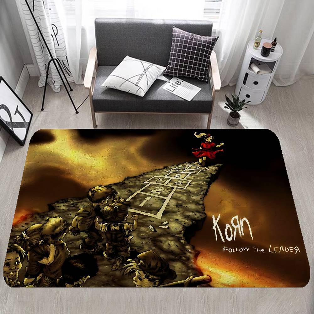 K-Korn Rock Band Room Mats Anti-slip Absorb Water Long Strip Cushion Bedroon Mat Household Carpets