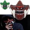 Свирепые зубы Маски для косплея на Хэллоуин Легкая маска с клыками Аксессуары для одежды