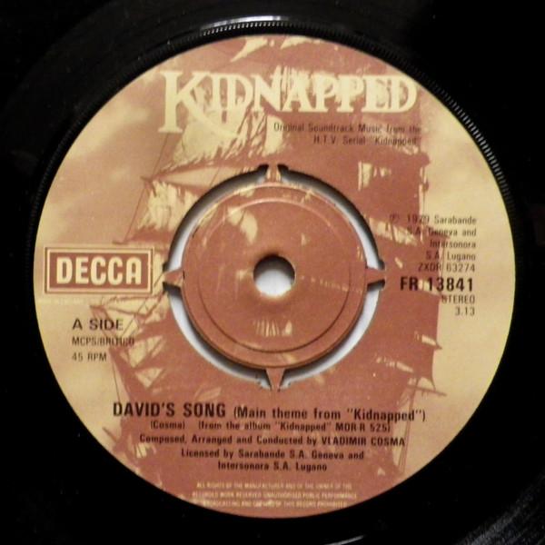 7inch Record VLADIMIR COSMA - Kidnapped FR13841 Decca 1979 UK Soundtracks & Musicals Used