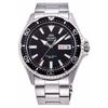 Orient MAKO III Automatic Watch (with Manual Winding), Overseas Model, Black Sapphire Crystal, RA-AA0001B19B, Men's