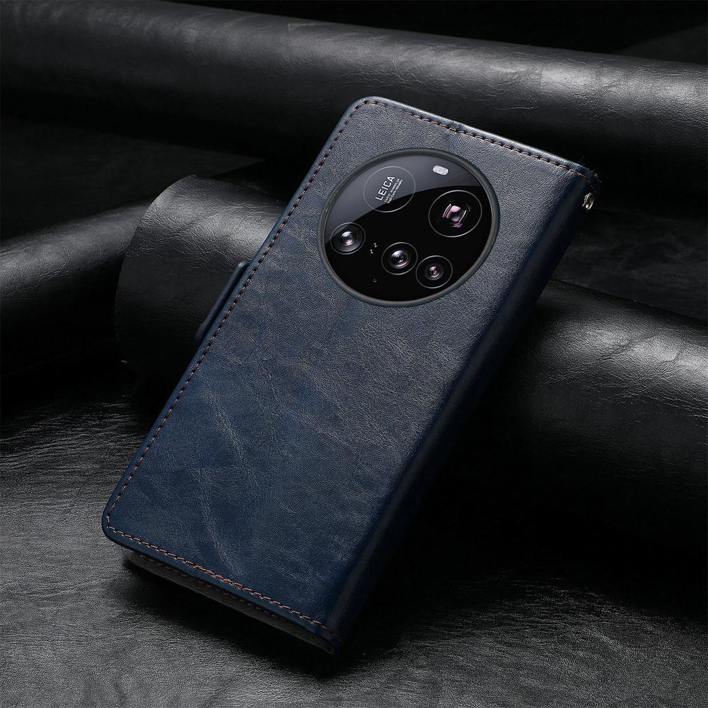 For Xiaomi 15 Ultra Phone Cases CASENEO PU Leather Cover Stand with RFID Blocking Wallet