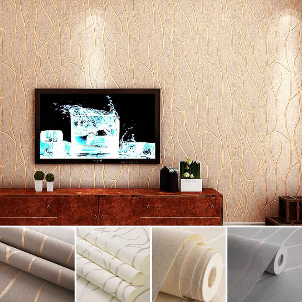 53см 3D Водонепроницаемые Наклейки на Стену Обои для Стен в Рулонах Декоративные Обои Украшение Дома Обои Декор Дома Комната