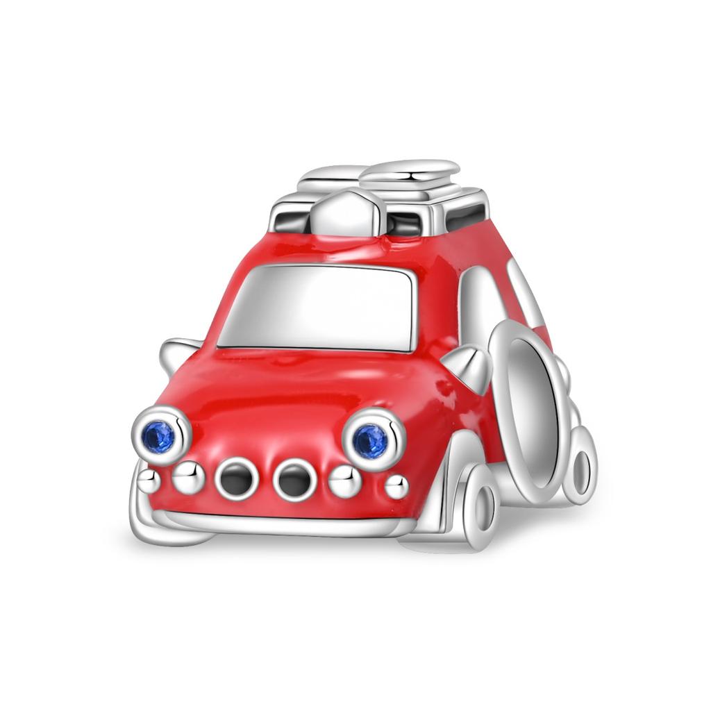 Медно-красная серия Шармы-бусины в форме сердца Подходят для оригинальных браслетов Бусины на удачу Для изготовления ювелирных изделий Сделай сам