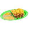 Tacos Holder Plate Durable Easy To Clean Mexican Pancakes Corn Hot Dogs Cakes Toasts Food Tray for Home
