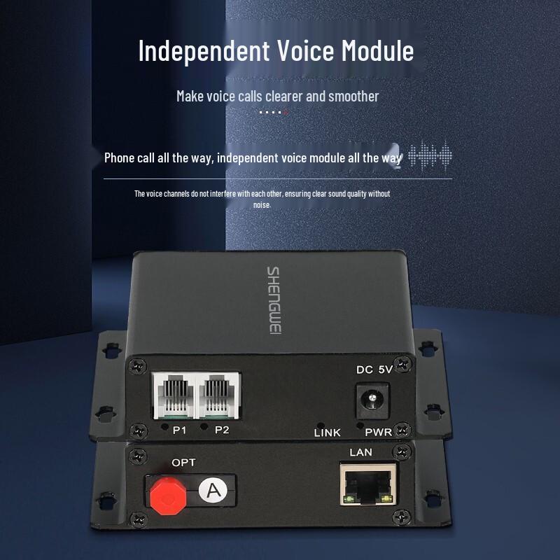 Shengwei Multi-Channel Digital Telephone & Ethernet Fiber Optic Transceiver