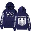Kanye West Ye Ty Dolla Sign YS Vultures Hoodie Men Women Vintage Hip Hop Rap Hoodies Men Harajuku Fashion Pullover Sweatshirts