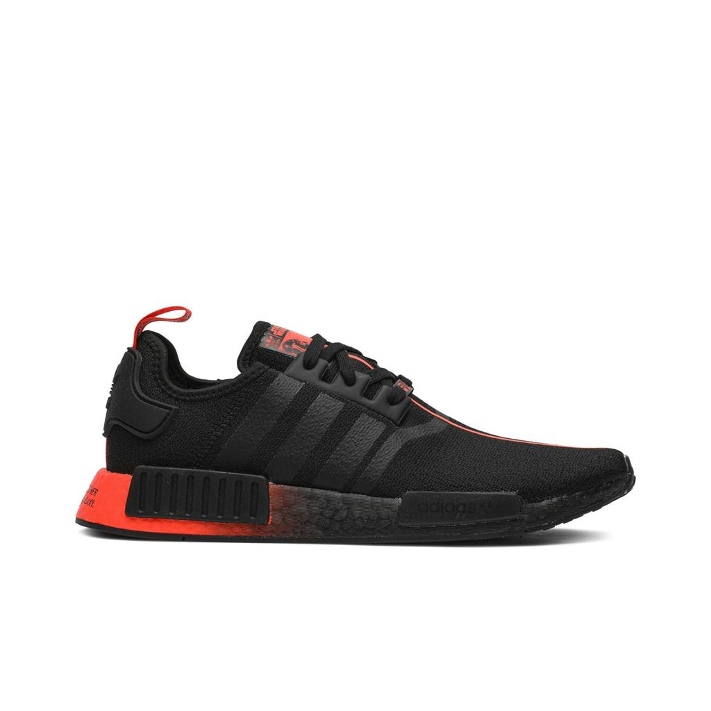 adidas NMD_R1 'Darth Vader' (Unisex) Core Black / Core Black / Solar Red Casual Shoes FW2282