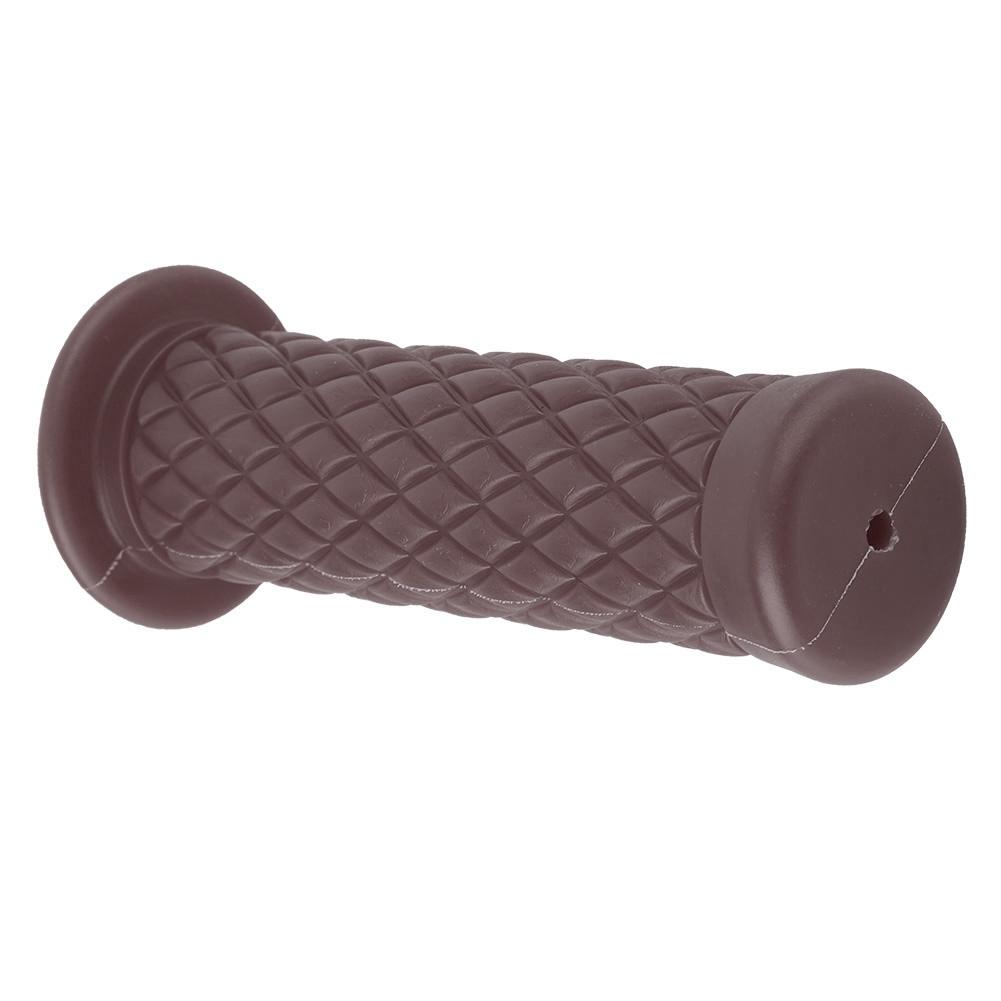 2 шт 22 мм TPU мотоциклетный руль ручки аксессуары(коричневый)