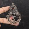 Tree Of Life Rhodochrosite Pendant Copper Wire Wrapped Pendant Rhodochrosite Jewelry Gemstone Pendant Handmade Copper Jewelry Gift For Him