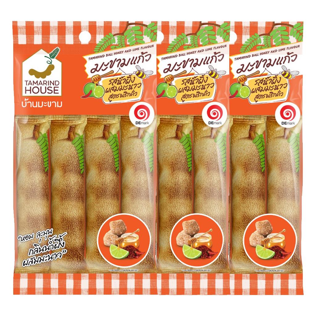 Tamarind House Tamarind Ball со вкусом меда и лайма/со вкусом жареного перца чили 47 г. x 1/2/3/6/12 шт - Тайская закуска
