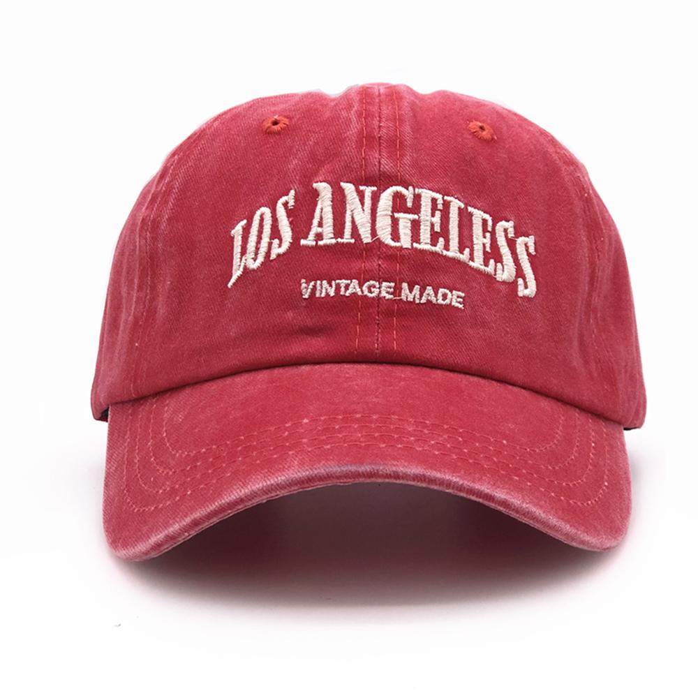 Унисекс Хлопковая Бейсболка Модная Вышивка Мягкий Верх Ретро Кепка Snapback