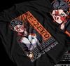 2026 Новая черная футболка из чистого хлопка Re_Zero с принтом цитат Нацуки Субару и художественной графикой "RE_ZERO" Женская и мужская футболка
