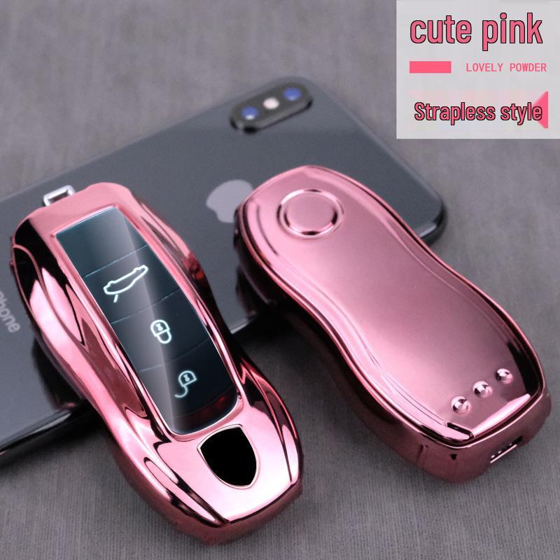 Совместимый чехол для ключа для 19-20 Porsche Cayenne, Panamera, 911