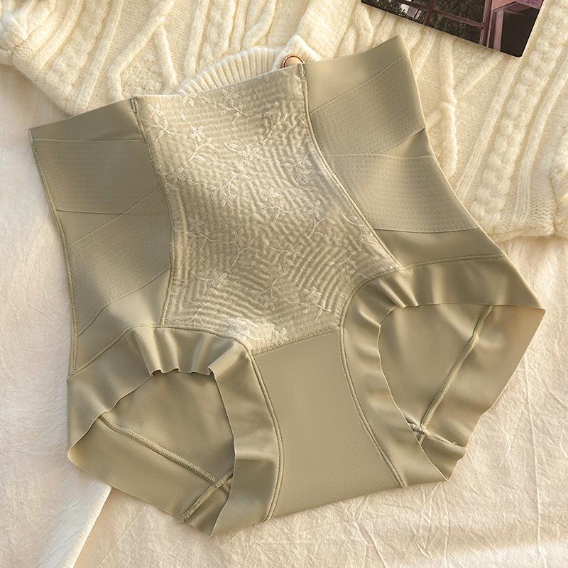 Женские Весенние и Осенние Трусики-Слипы с Высокой Талией, Бандаж X, Легкий Пластик, 7A, Антибактериальная Внутренняя Подкладка, Для Живота и Бедер