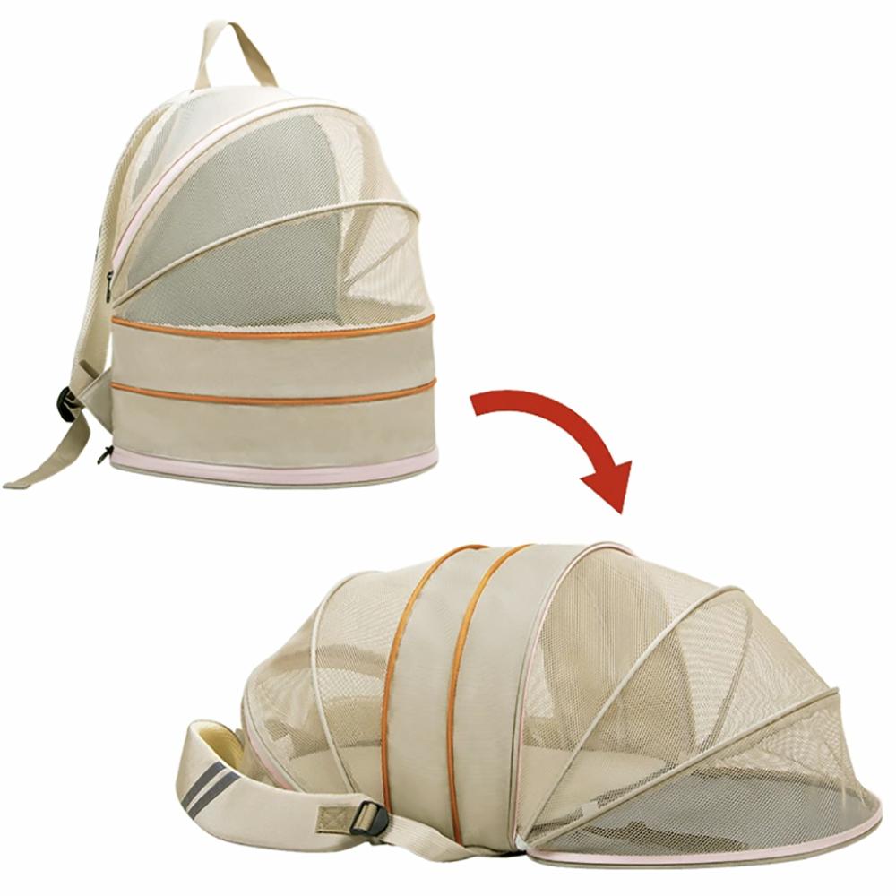 Дышащая сумка-переноска для кошек, переноска для домашних животных на открытом воздухе, рюкзак, расширяемое пространство, переносные сетчатые сумки для путешествий для собак и кошек