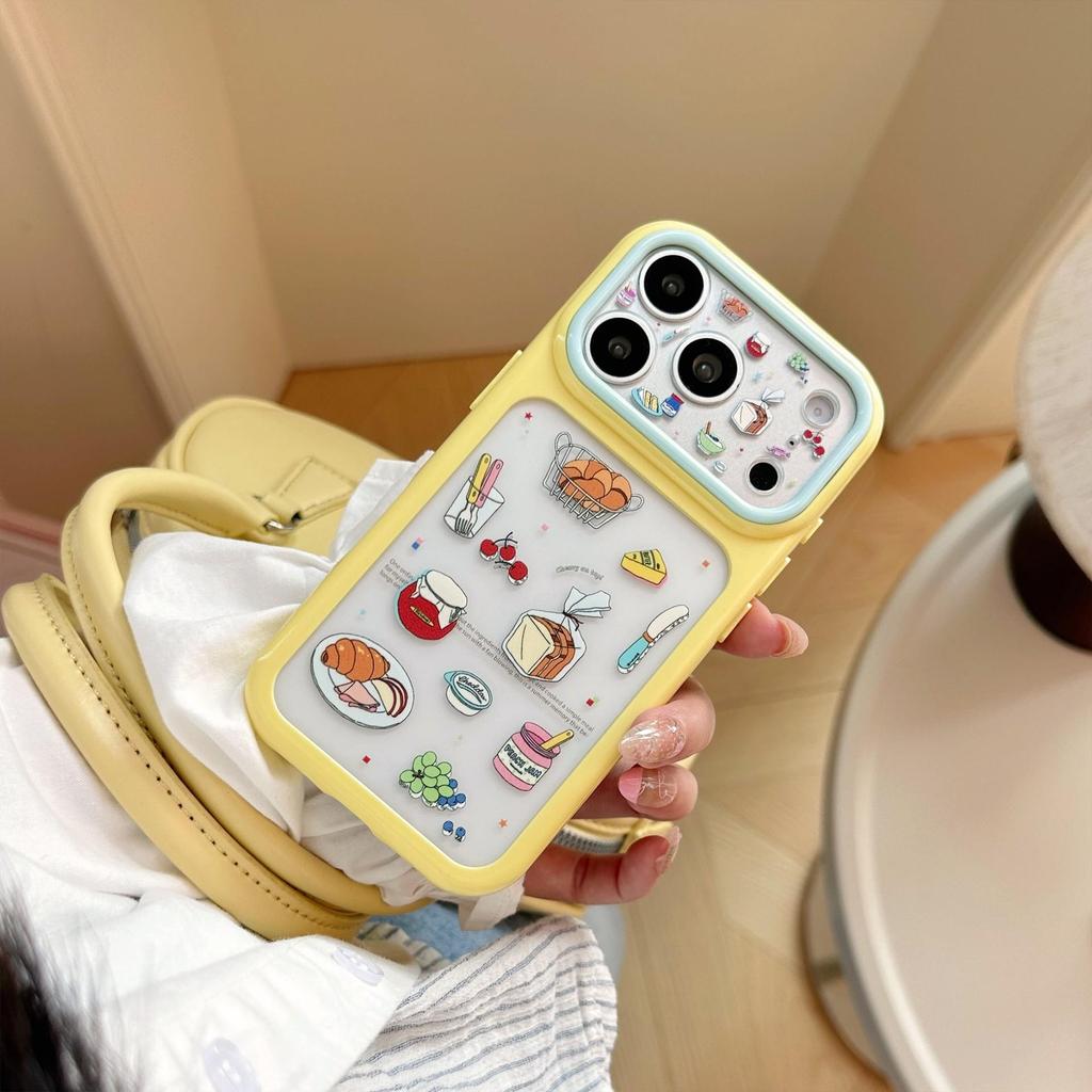Креативный чехол для телефона в виде хлеба для iPhone 16, iPhone 17 и iPhone 17 Pro Max