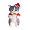 Cartoon Mofusand Shark Cat Plush Toys Christmas Limited Edition Keychain Backpack Pendant Doll Friend Birthday Creative Gifts