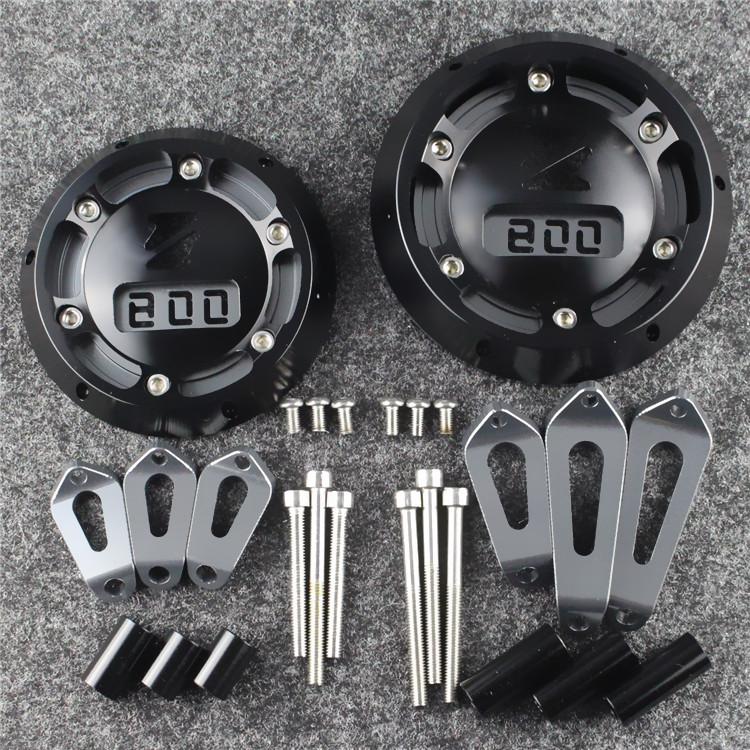 Для KAWASAKI Z800 крышка статора двигателя левая и правая боковая защита для Kawasaki Z800 2013- защитные крышки двигателя