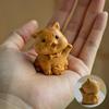 Yousheng Zodiac Animal Figurine Handcrafted Wood Chinese Zodiac Signs Multifunctional Mini Zodiac Table Decoration Gift for Zodiac Enthusiasts